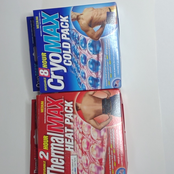 cryomax Bath & Body Thermal Max Heat Pack Cryomax Cold Bundle Lot